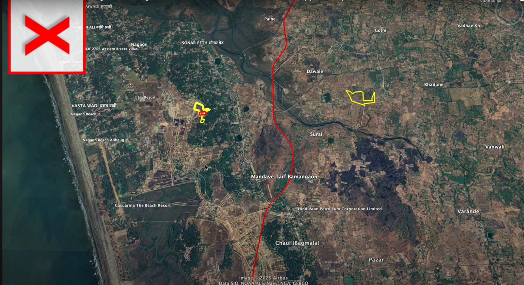 10-acre plot, located in Dhawale village,