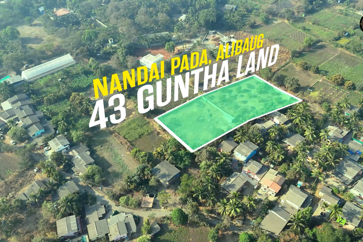 43 Guntha Land for Sale in Nandaipada, Alibaug � Beachside Property Near Mandwa Jetty