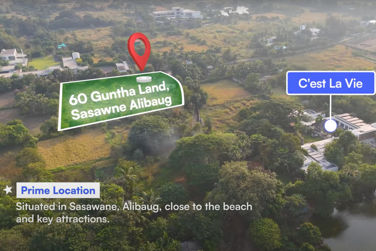 60 Guntha Agricultural Land for Sale in Sasawane, Alibaug - Beachside Corner Plot Near Sasawane Beach