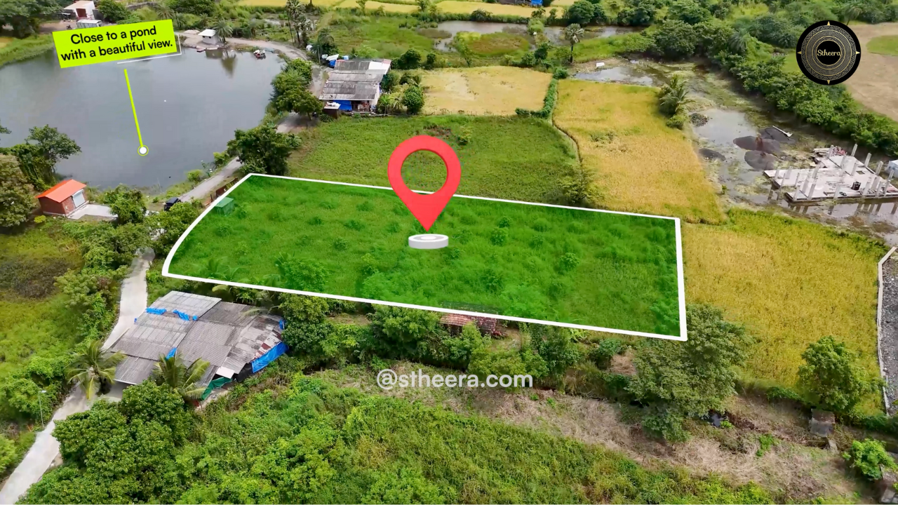 22 Guntha Land in Awas, Alibaug – Close to Scenic Pond with Beautiful View – Ideal for Villas and Investment