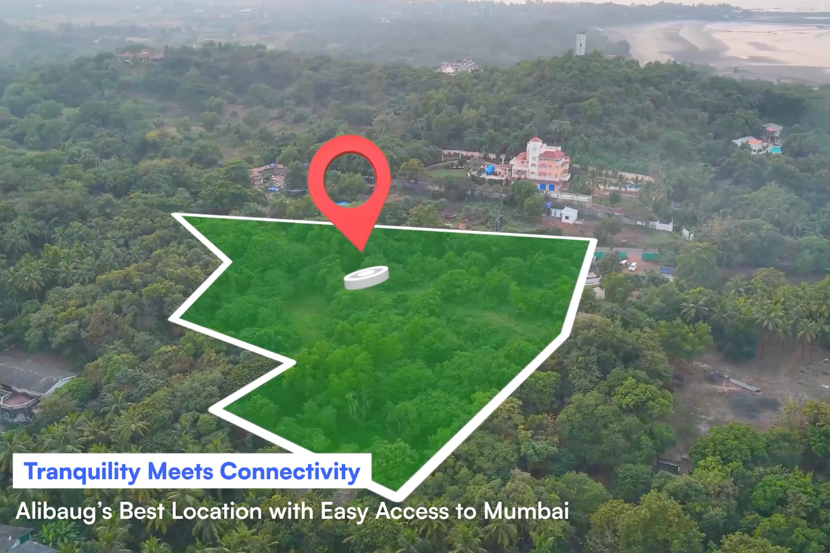 108 Guntha NA Land for Sale in Alibaug near Mandwa Jetty, Perfect for Villas, Resorts, or Luxury Projects