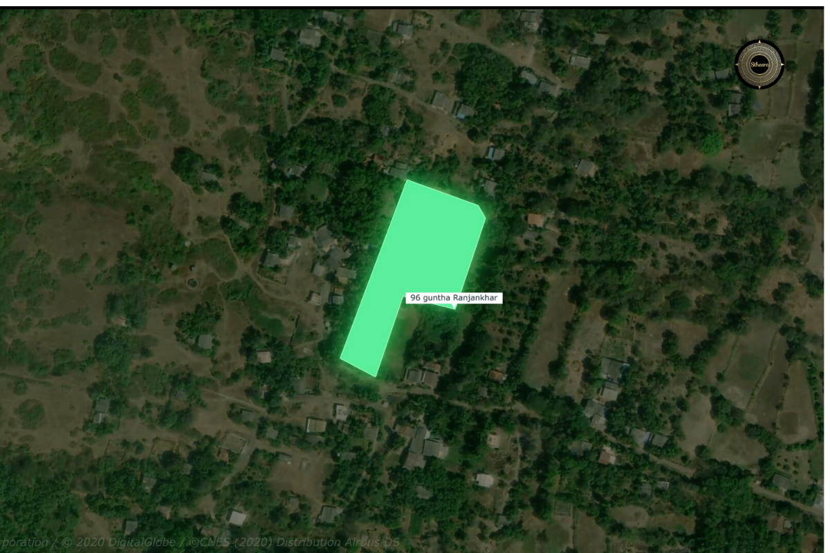 Scenic view land for sale in Alibag