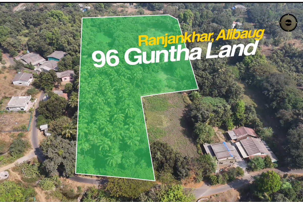 Scenic view land for sale in Alibag