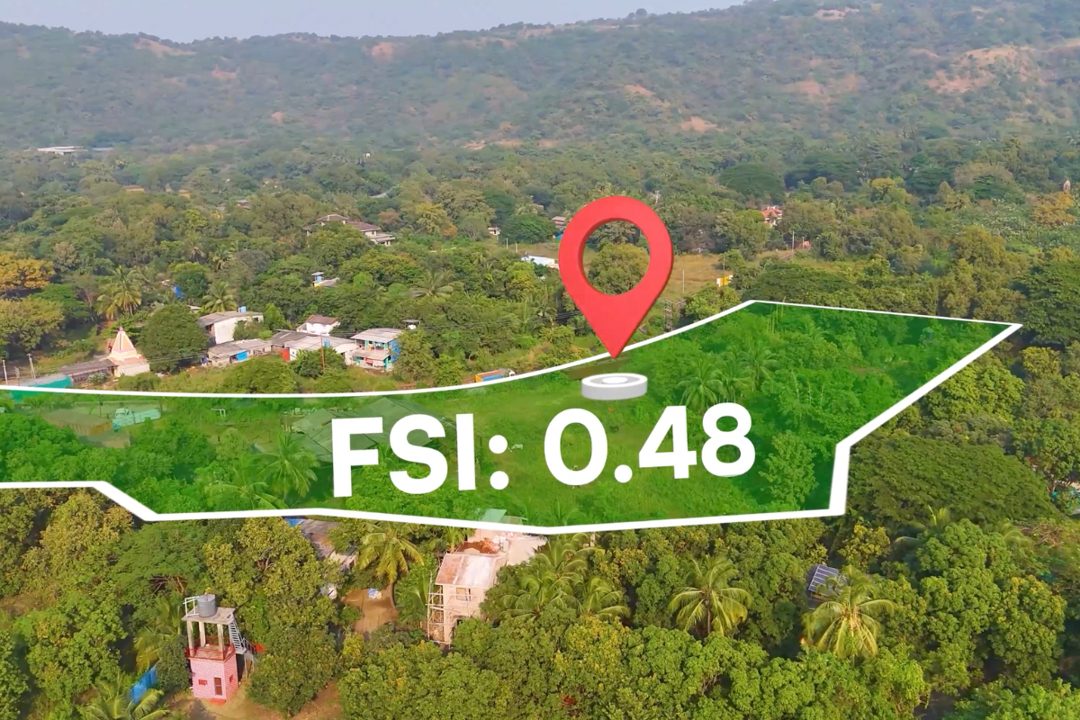 Beautiful mountain-view property in Alibaug for sale